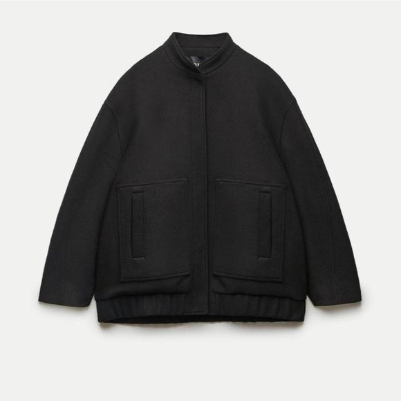 Zara Women's Black Jacket - Picture 1 of 8